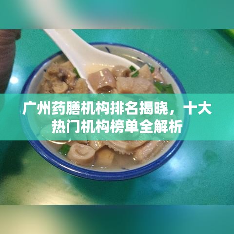 广州药膳机构排名揭晓，十大热门机构榜单全解析