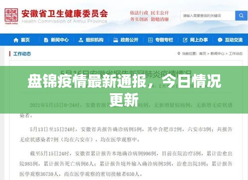 盘锦疫情最新通报，今日情况更新