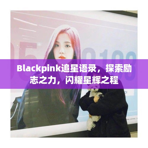 Blackpink追星语录，探索励志之力，闪耀星辉之程