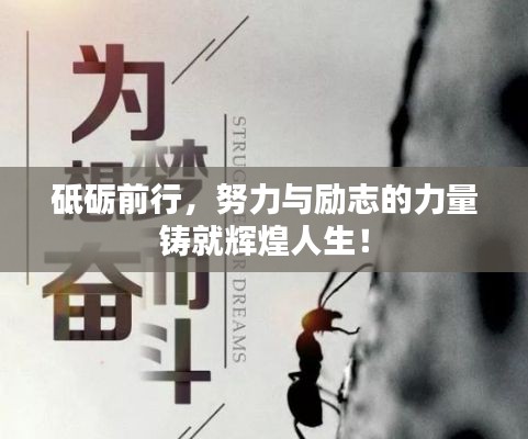 砥砺前行，努力与励志的力量铸就辉煌人生！